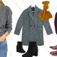 Another Influence Longline Sherpa Coat in Black | $42 | ASOSSilver Street Chelsea Boots in Burgundy Leather | $43 | ASOSOnly Lally Boucle Wool Coat in Green | $63 | ASOS